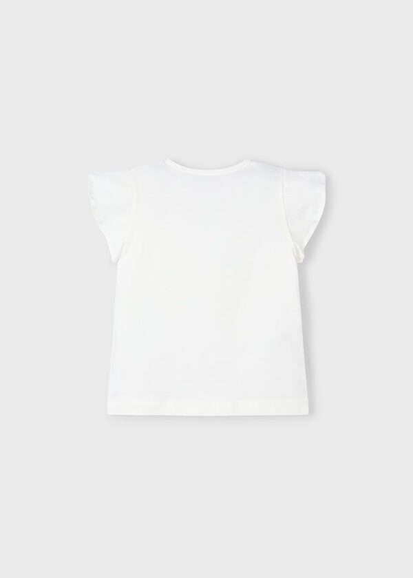 Tricou cu aplicatie fetita - imagine 3