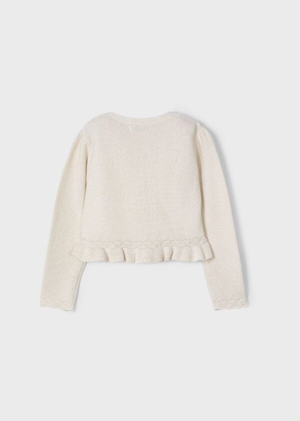 Cardigan tricot fetita - imagine 3