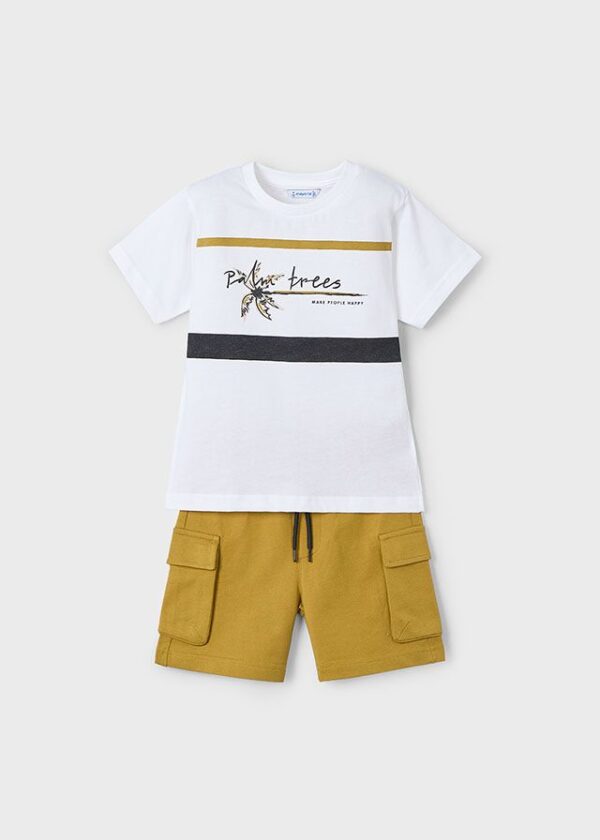 Set bermude si tricou baiat