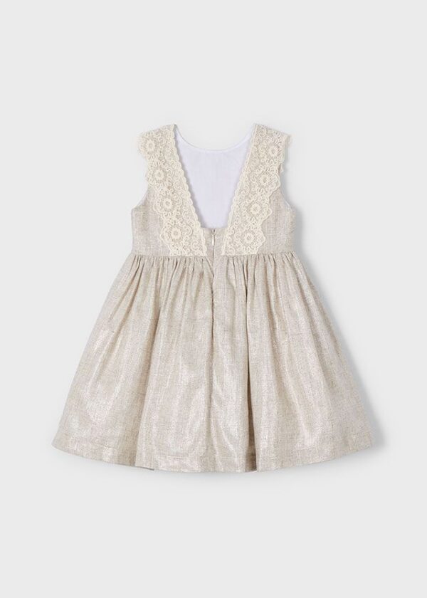 Rochie detaliu brodat cu in fetita - imagine 3