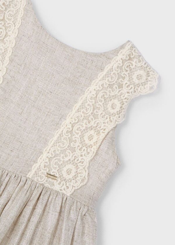 Rochie detaliu brodat cu in fetita - imagine 2