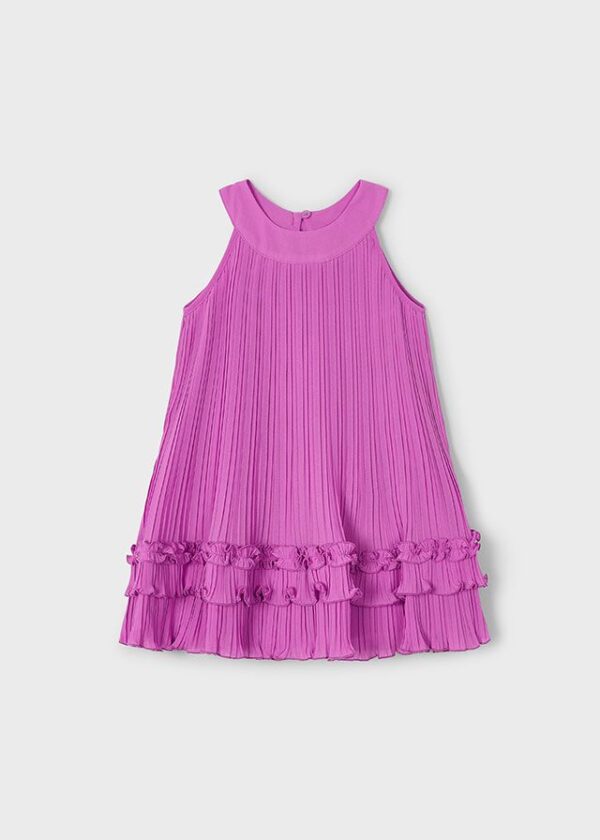 Rochie plisata fetita - imagine 2