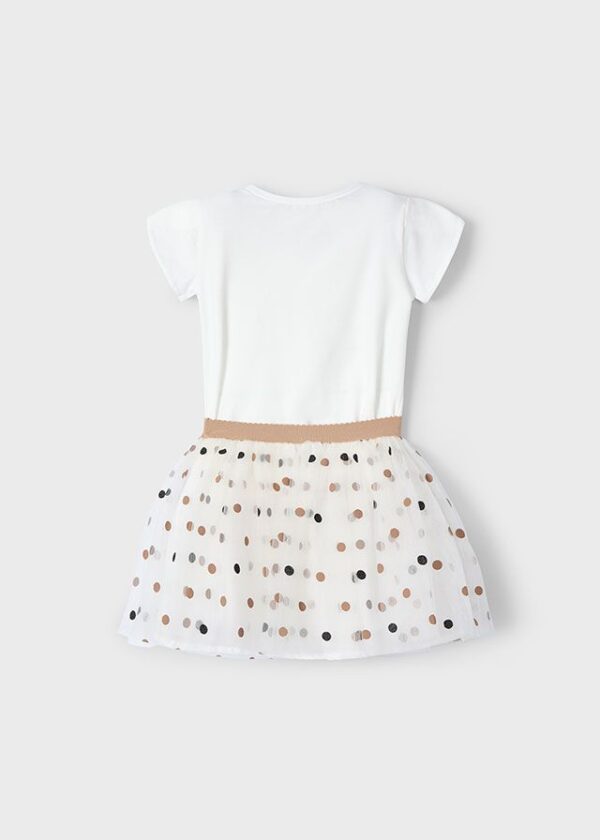 Set fusta tul si tricou fetita - imagine 3