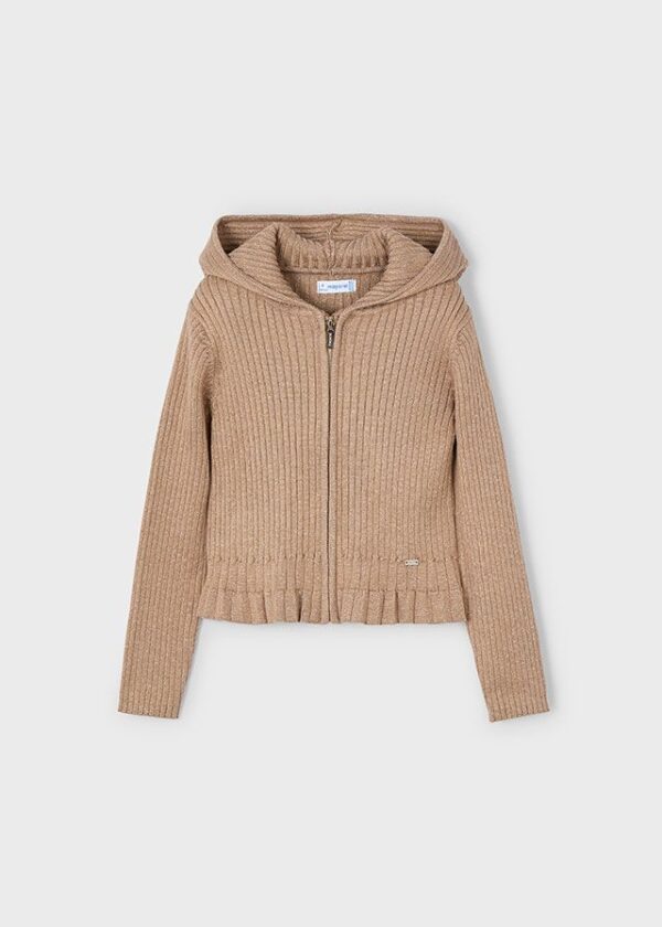 Jacheta gluga tricot