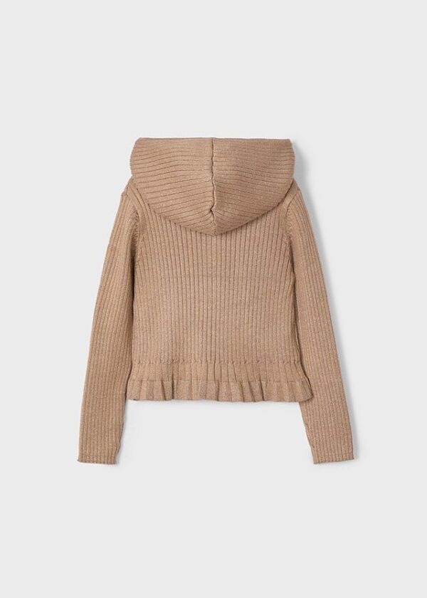 Jacheta gluga tricot - imagine 3