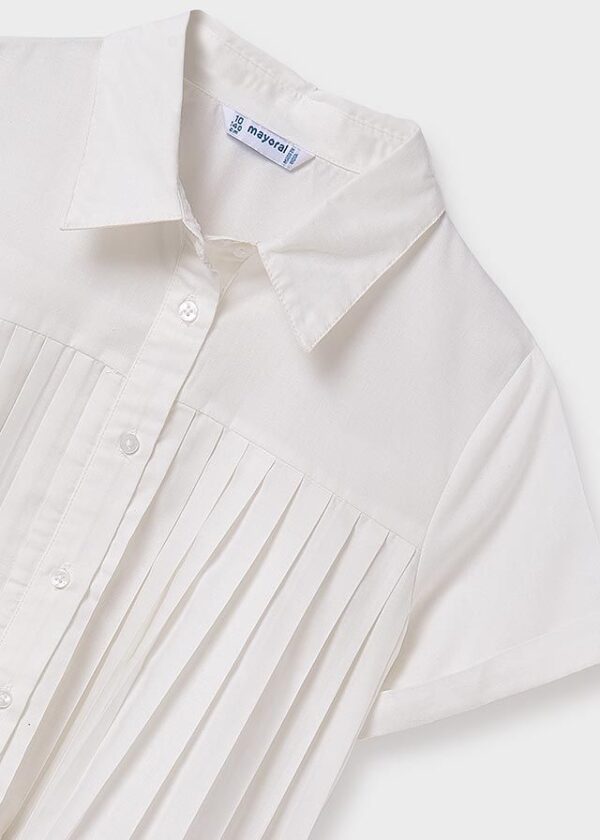 Bluza plisata fata - imagine 2