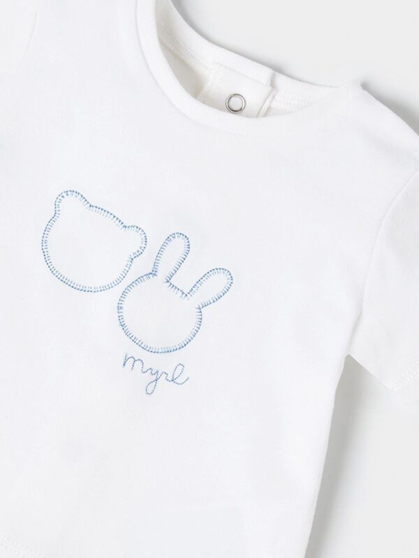 Set tricou, cardigan și pantaloni - imagine 4