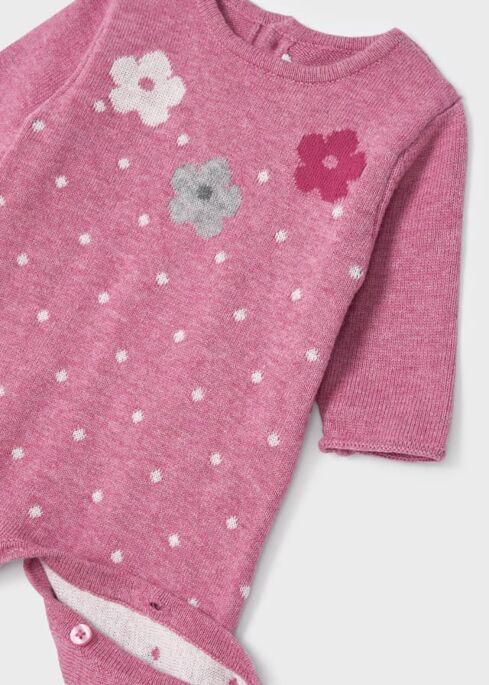Salopeta fete tricot