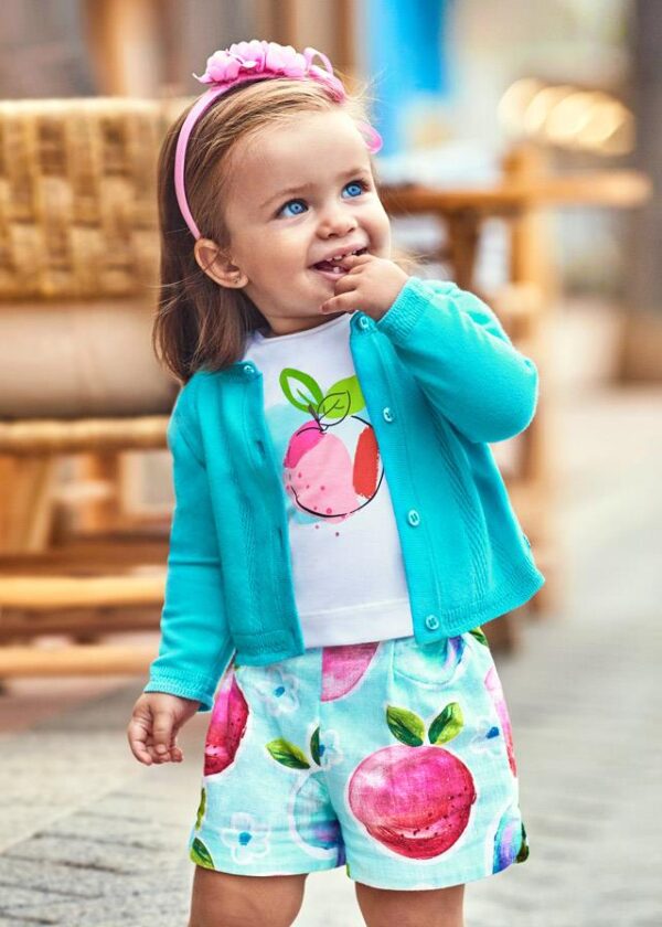 Set pantalon si tricou fetita