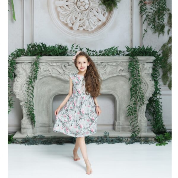 Rochie Pastel Flower - imagine 3