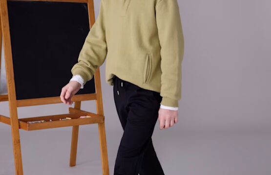 Pantaloni chino relaxed baiat