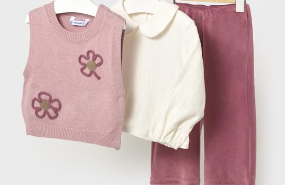 Set vesta 3 piese fetita