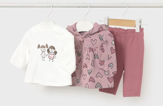 Trening cu tricou fetita