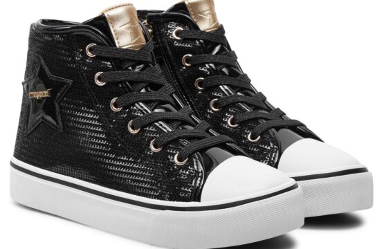 Teniși cu paiete pentru fete