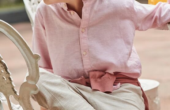 Pantaloni eleganti cu in baiat