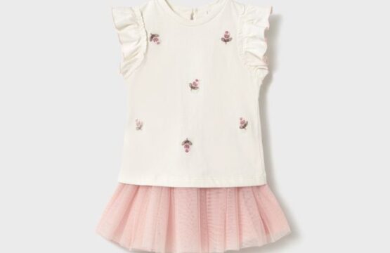 Set fusta din tul bebe