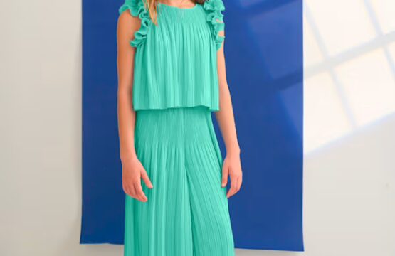 Set Pantaloni Plisati