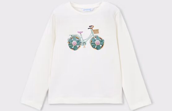 Tricou cu imprimeu fetita