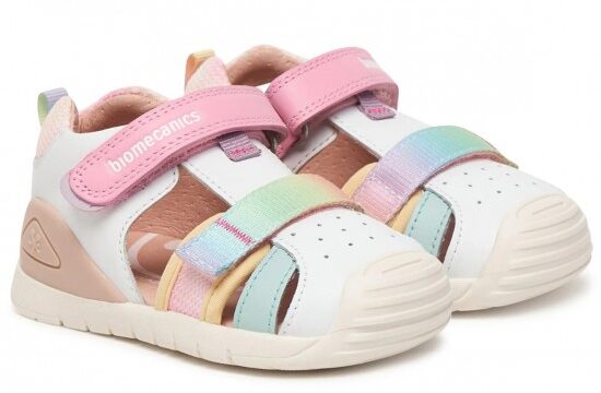 Sandale din piele fete Biomecanics