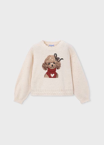 Pulover intarsia fetita - imagine 2