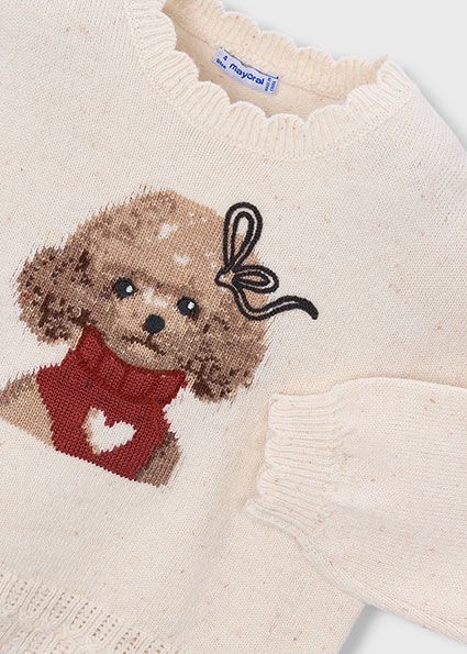 Pulover intarsia fetita - imagine 3