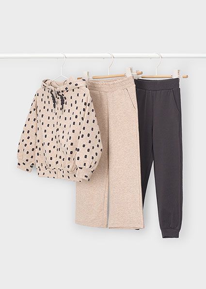 Trening cu 2 perechi de pantaloni fetita