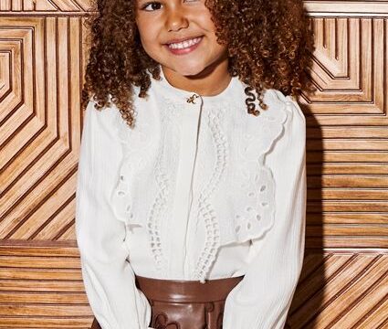 Bluza Cu Broderii Fetita