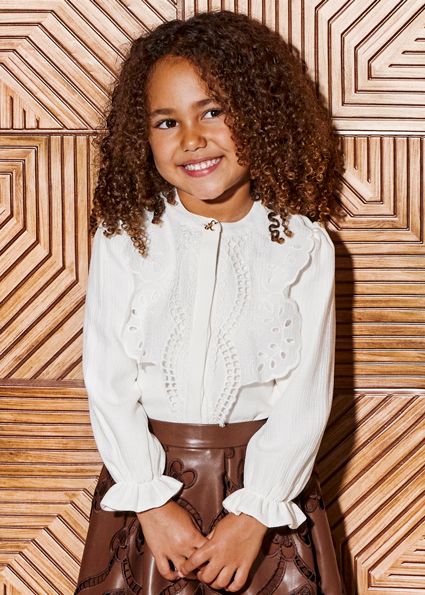 Bluza Cu Broderii Fetita