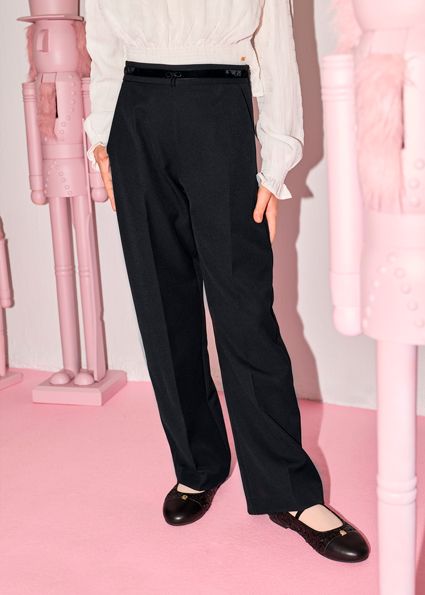 Pantaloni Crepe Fetita - imagine 2