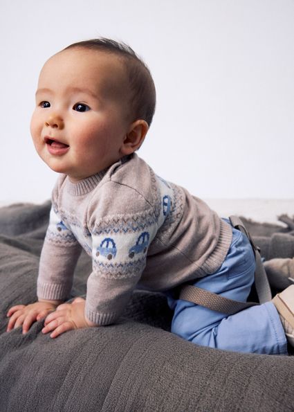Pantaloni lungi cu bretele nou-nascut