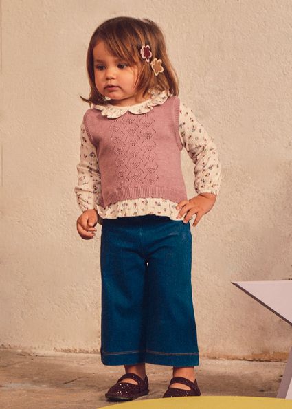 Set cu pantaloni lungi fetita