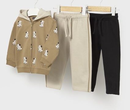 Trening 2 perechi pantaloni bebe