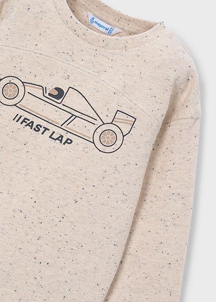 Tricou cu serigrafie baiat - imagine 3