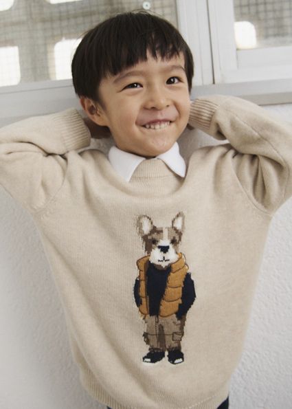 Pulover intarsia baiat