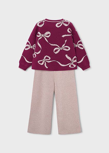 Set cu pantaloni lungi fetita - imagine 3