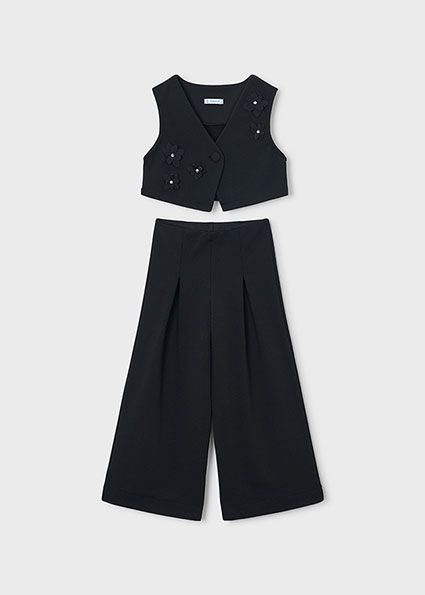 Set cu pantaloni lungi fetita - imagine 2