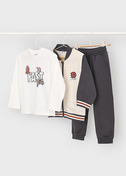 Trening cu jacheta bomber baiat - imagine 4