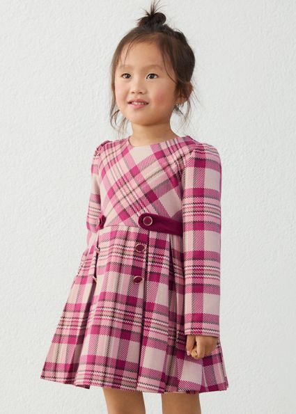 Rochie in carouri fetita