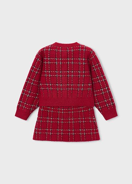 Set fusta din tricot fetita - imagine 3