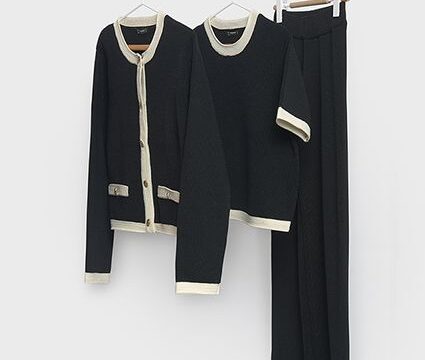 Set cu pantaloni lungi fata