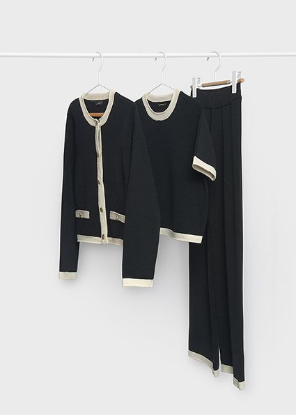 Set cu pantaloni lungi fata