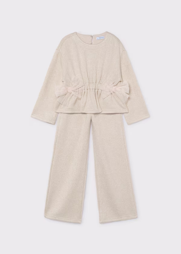 Set cu pantaloni lungi fetita