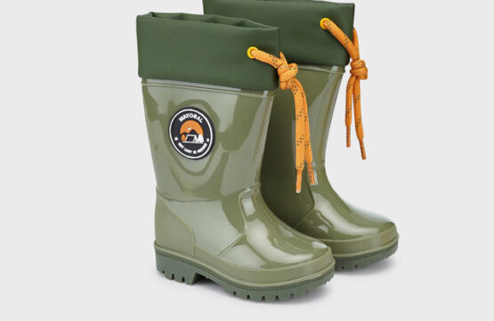 Cizme de cauciuc pentru copii kaki