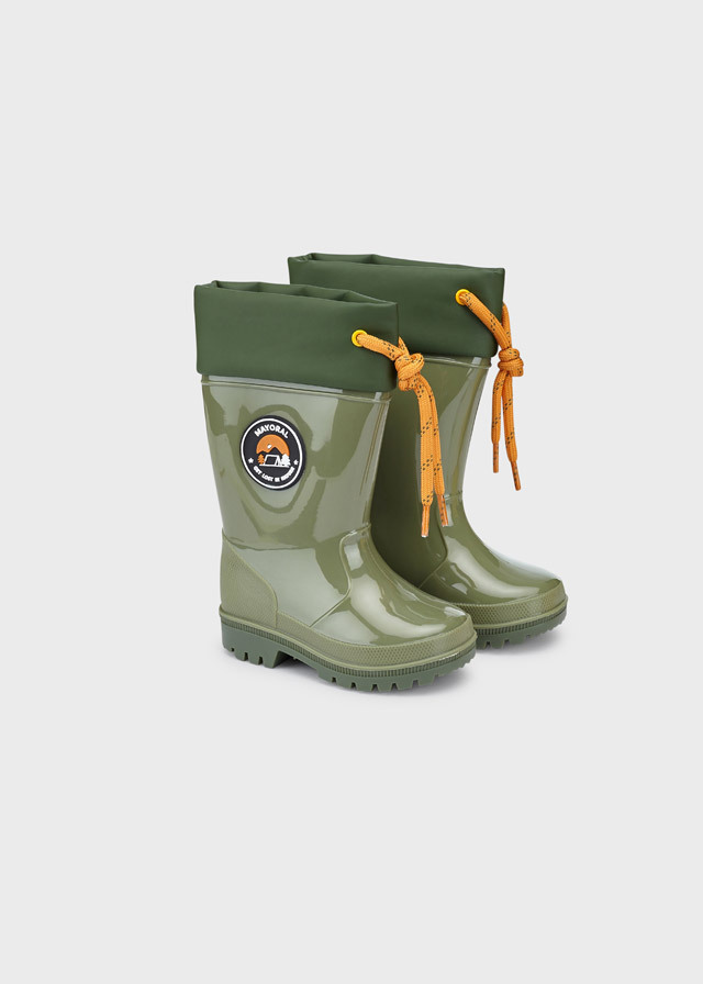 Cizme de cauciuc pentru copii kaki